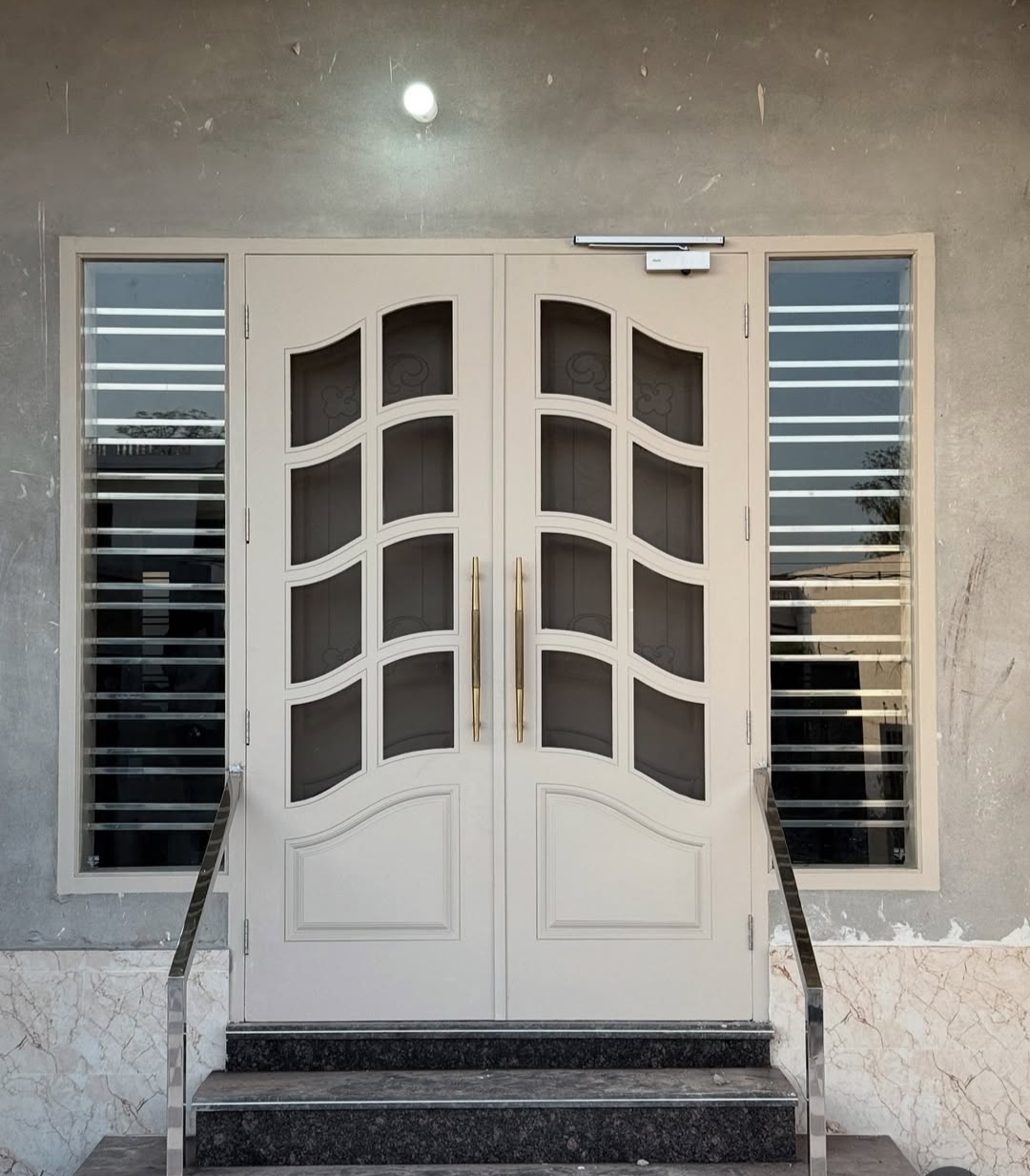 Shyam Steel Industries — steel doors, windows & frames work sample