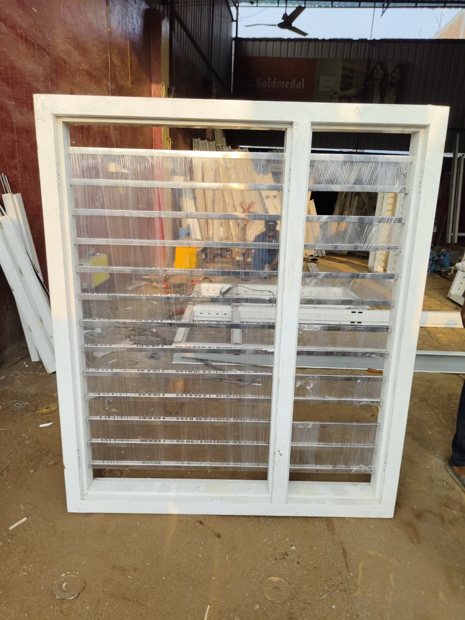 Shyam Steel Industries — steel doors, windows & frames work sample